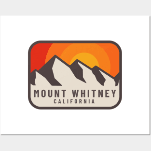 Mount Whitney California Posters and Art